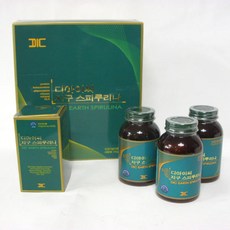 디아이씨 지구 스피루리나 120g200mg*600정*6병