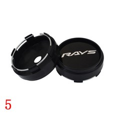 Rays Volk 레이싱 센터 캡 림 66mm 62mm 클립 레이 로고 엠블럼 스티커 휠 허브 캡 자동차 범용 휠 커버 4 개, 1개, 5