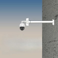벽부형 카메라 거치대 감시카메라 CCTV 기둥 벽부착, 1개, 6. 1m C형 돔머신+확장나사, 상세페이지 참고
