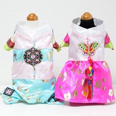 강아지한복만들기