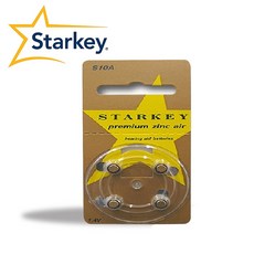 스타키 [스타키] S10A (노랑)1BOX40개 보청기배터리, 1박스