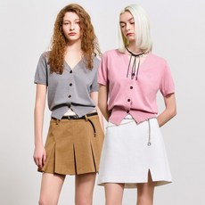 제너럴아이디어 WOMAN 텐셀 에센셜 하프 가디건 4COL / WBD2L04527