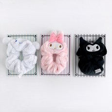 산리오 캐릭터 곱창머리끈 헤어슈슈 3종류중 택1