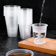 플라스틱소주잔 일회용 플라스틱컵 다회용컵 투명 25P, 1개, 25개입