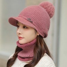 겨울여성귀마개모자