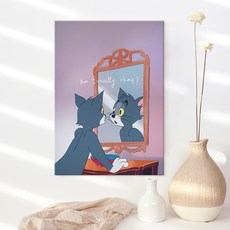 더아트컴퍼니 [오늘특가!] 만화 톰과제리 빈티지 포스터 홈카페 카페 원룸 소품 인테리어 집들이 캔버스액자 25종