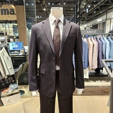 (백화점 상품) ()renoma 24F/W 프리미엄 솔리드 스판 슈트 리얼블랙 RQCISJ81 3807855