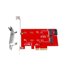 듀얼 NVME M.2 SSD to SATA PCIE 컨버터 변환 카드, 호기심 1, 호기심 본상품선택