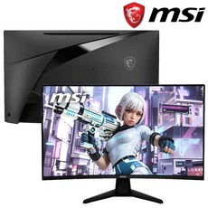 MSI MAG32C6 무결점 게이밍 32인치 커브드 180hz HDR AI 모니터, 81cm, 32C6