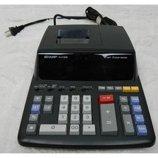 메모리 계산기 샤프 EL2196BL 표준 함수 블랙, 블루
