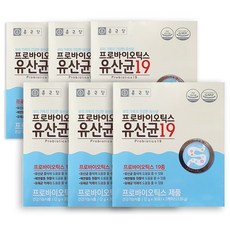 종근당 프로바이오틱스 유산균19 30포 x 12박스 12개월분, 120g