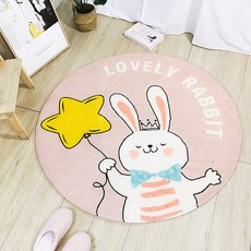 원형라탄러그