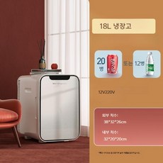 미니 냉장고 술창고 원룸 차량 자취 소형 20L 22L 10L, 18리터 싱글코어 [쿨링칩 1개], 18리터 싱글코어 1쿨링칩