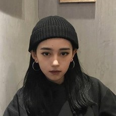 겨울비니 대두 가을 모자 주모자 레드 페도라 헬로비니