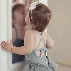 여아 레이스 올인원 수영복