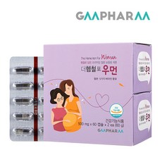 [지엠팜] 더헴철포 우먼 60일분 (임산부 철분제), 60g, 더헴철포우먼 단상자 (120캡슐/2개월분)