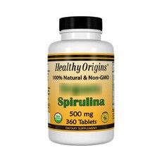 헬시오리진 스피루리나 500mg 360정, 180정, 1개