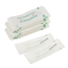Zeyuan 눈썹 문신 바늘 경 사진 바늘 눈썹 자수 바늘, 1개, 화이트
