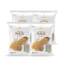 고대곡물 정품 카무트 쌀 (500gX4봉), 4개