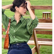 폴로코듀로이오버셔츠