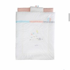 아가방 모달이불 세일! 남아여아 모두 좋아하는 깔끔한 화이트 컬러~ 요 패드+보들보들 모달 이불+ 벌레 걱정 없는 숯베게! 엄마가 안심되는 아가방 이불세트 날데려가모달이불set, 아이보리