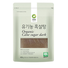 청정원 유기농 흑설탕 454g, 32개
