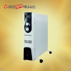 대성쎌틱 S-Line 전기라디에이터 바퀴형 (DSRA5핀~15핀), DSRA-9핀