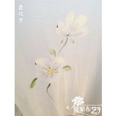 침실캐노피 자재화 수묵 앤티크 반달 4개기둥 나무프레임 침대커튼 클래식한 새로운중국풍의 모기장 커튼, C03-2.0m(6.6피트)침대