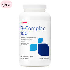 GNC B 컴플렉스100 B-Complex 100 250정 055114, 1개