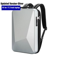  E스포츠 노트북 배낭 17.3인치 도난 방지 방수 가방 대학 USB 충전 남성 여행 게임 팩, 1.Upgraded  Sliver  47x30x11cm 