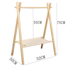 강아지옷장 행거 원목 애견옷걸이, 강아지옷장단품, 1개