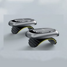 BASEUS 2개1세트 티타늄차량용후크 자동닫힘 차량용행거 마스크걸이 이어폰걸이 다용도걸이, 티타늄실버,