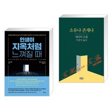 (서점추천) 인생이 지옥처럼 느껴질 때 + 소유냐 존재냐 (전2권), 비잉