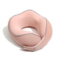 여행가는 미애시 목베개 기내용 여행용 쿠션 메모리폼 숙면 비행 차량 휴대용 풀세트 파우치포함
