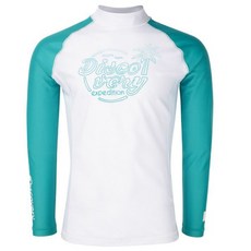 디스커버리 남성 NEW 빅로고 래쉬가드 DMSW55931-WH