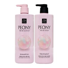 미쟝센 펄샤이닝 피오니향 샴푸 1000ml + 트리트먼트, 1개
