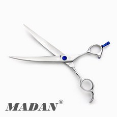 마단 커브가위 라운드가위, 1개, 7인치 M580A