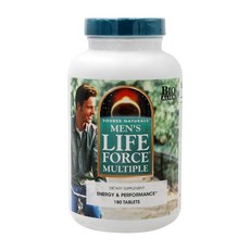 소스 네츄럴스 남성용 라이프 포스 멀티플 180정 Source Naturals Mens Life Force Multiple 180 tablet, 1통