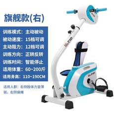 전기 재활 기계 상지 훈련 장비 노인 가정 자전거, 블루 플래그쉽 모델 (오른쪽)