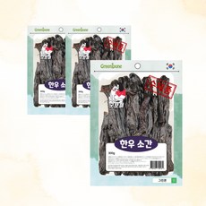 굿보이 한우소간 애견수제간식 간식 300g, 3입