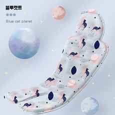 코스모Hagaday어린이 쿨매트 차량용 쿨패드 냉감 쿨매트 친환경소재, 블루캣츠, 1개