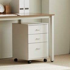 밀랑 에세이 이동식 3단 책상 서랍장 서랍통