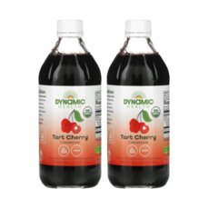 멀티구성 Tart Cherry 다이나믹헬스 주스 농축물 16 fl oz, 2개, 473ml