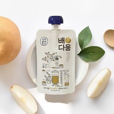  첨가물없는 저온착즙 배즙 배다움 배주스 100%, 64개입, 100ml 