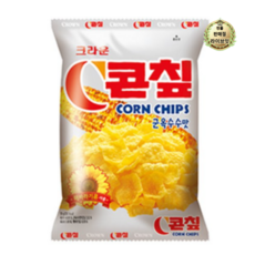 크라운 콘칩, 70g, 11개