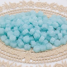 창적 발광 양이 발톱 모양 나멜 왁스 입자 사랑스러운 스타일 투명 DIY 청첩장 공예 용품 500g, 03 yeguangbinghulan, 1개