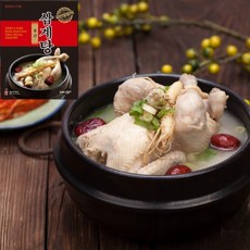 웅추닭 통큰 한방삼계탕 밀키트 1kg x [원산지:국산(경상북도 영주시)]