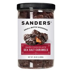 Sanders 미국 코스트코 샌더스 다크 초콜릿 씨솔트 카라멜 1.02kg x 2팩 Dark