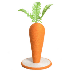  유스 고양이 기둥형 스크래처 당근모양 CH-CS11, 오렌지, 1개 