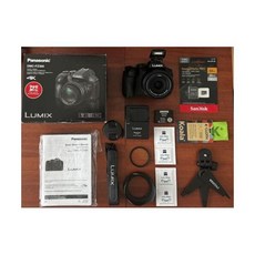 파나소닉 LUMIX DMCFZ300 12.1MP 디지털 SLR 카메라 라이카 25600mm HD 4K 64GB✅ - 라이카카메라